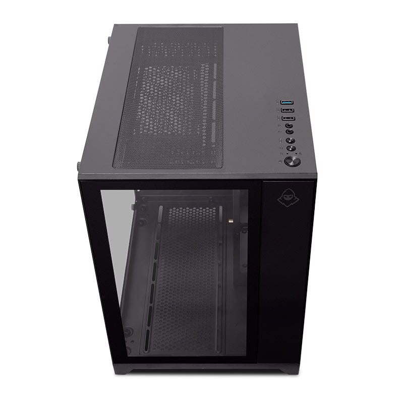 Gabinete Gamer Mancer CV100, Mid-Tower, Lateral De Vidro, Preto, MCR-CV100-BK