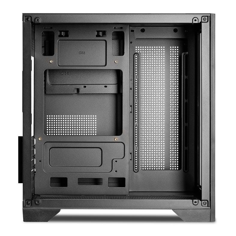 Gabinete Gamer Mancer CV100, Mid-Tower, Lateral De Vidro, Preto, MCR-CV100-BK