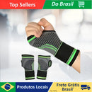 Munhequeira Ortopédica de Alta Compressão Ajustável – Suporte para Pulso, Prevenção de Tendinite e Alívio da Dor