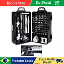 Kit de Chaves de Precisão 115 em 1 Multiuso – Ferramentas para Reparo de Celular, Notebook e Eletrônicos