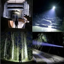 Lanterna LED Recarregável Super Potente 8100mAh – 4 Modos, Alcance 500m, Resistente à Água