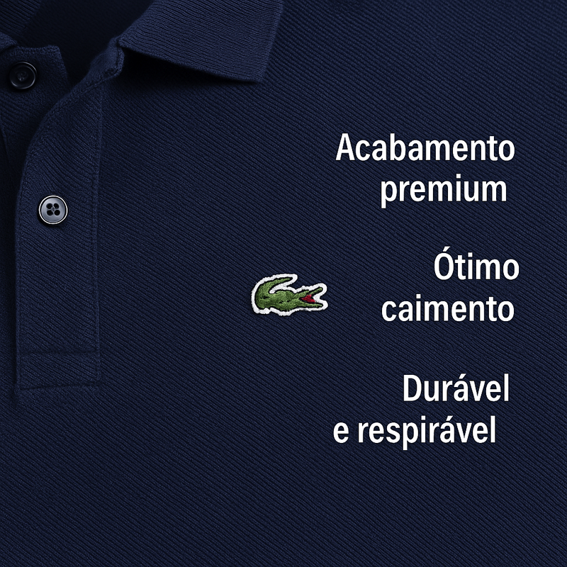 Camisa Polo + Tênis Lacoste