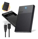 Case Externo Gaveta Hd Sata 2.5 Notebook Slim Usb 3.0 5 Gbps Cinza-escuro