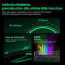 Teclado Gamer Mecânico Wireless 60% Akko MonsGeek FUN60 PRO&MAX HE com Switch Magnético e Rapid Trigger 8K