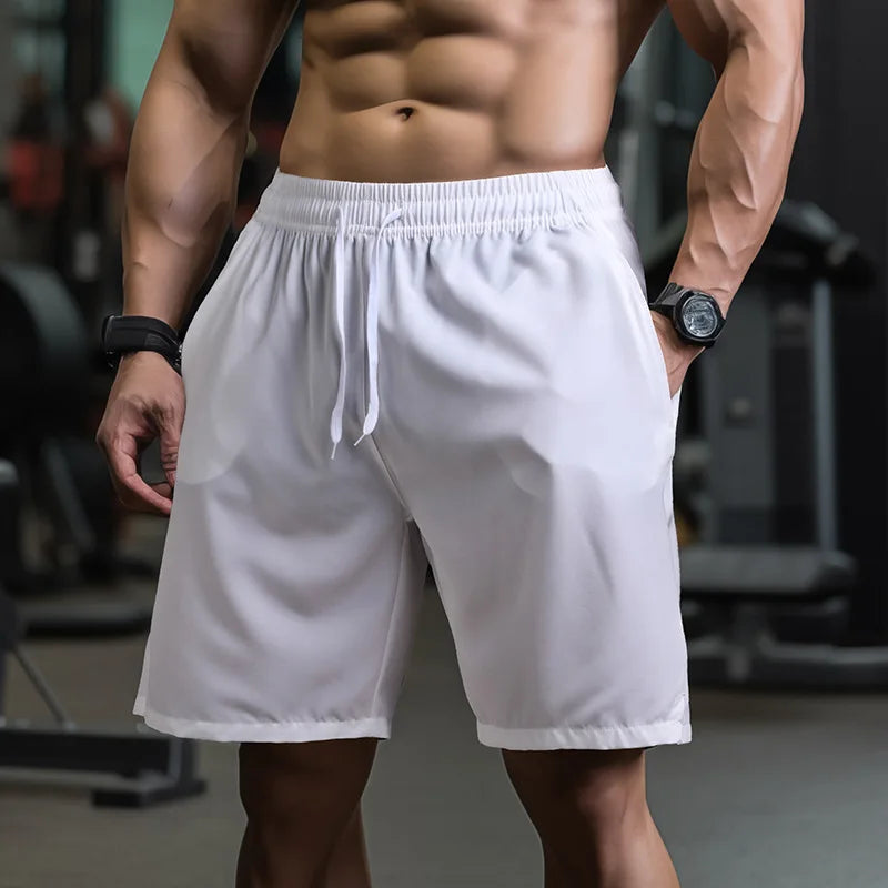 Shorts Masculinos de Treino Rápida Secagem – Confortáveis, Elásticos e Leves para Academia, Corrida e Esportes | Kizarco