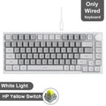 Teclado Mecânico Ajazz AK820/AK820 Pro – RGB, Hot-Swap, Gasket Mount, Tela TFT, Wireless + USB-C e Bateria 4000mAh