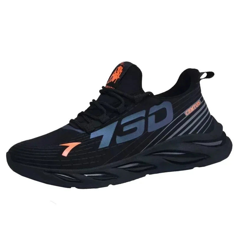 Tênis Masculino Casual Slip On Respirável Leve Confortável para Caminhada Corrida e Treino