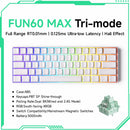 Teclado Gamer Mecânico Wireless 60% Akko MonsGeek FUN60 PRO&MAX HE com Switch Magnético e Rapid Trigger 8K