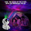 Projetor Estelar Astronauta Galaxy – Luminária LED RGB com Controle Remoto, Decoração de Céu Estrelado para Quarto e Presentes Criativos