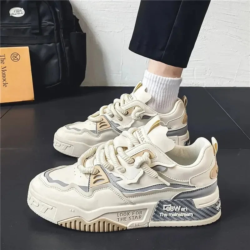 Tênis Masculino Fashion | Confortável com Sola Macia | Tênis de Corrida e Casual para Outono