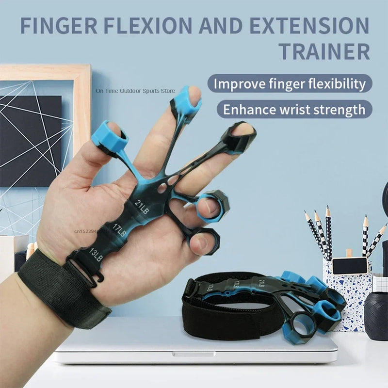 Hand Grip Strengthener – Exercitador de Mãos e Dedos Portátil para Treino de Força, Reabilitação, Academia, Esportes e Uso Diário