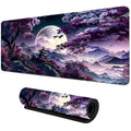 Mouse Pad Gamer SAKURA – Grande, Antiderrapante, com Borda Costurada e Estampa Sakura | Ideal para Jogos e Trabalho