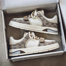 Tênis Casuais Masculinos em Couro – Respirável, Antiderrapante e Sola Macia – Sapato Esportivo de Outono Estilo Fashion e Skate