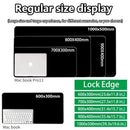 Black and White Mouse Pad Office PC Gamer Cabinet Luffy Mousepad Anime Custom Keyboard Rug Laptop Desk Mat Gaming Accessories