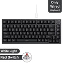 Teclado Mecânico Ajazz AK820/AK820 Pro – RGB, Hot-Swap, Gasket Mount, Tela TFT, Wireless + USB-C e Bateria 4000mAh