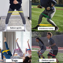 Bandas Elásticas de Resistência | Faixa Elástica TPE para Treino de Força, Yoga e Academia