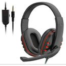 Fone de Ouvido Gamer com Fio 3.5mm com Microfone para PS4, PC e Celular – Headset para Jogos e Músicas