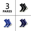 Meias de Futebol Antiderrapantes Unissex – Esportivas, Confortáveis e Respiráveis para Corrida, Ciclismo e Treino – Tamanho 38-44