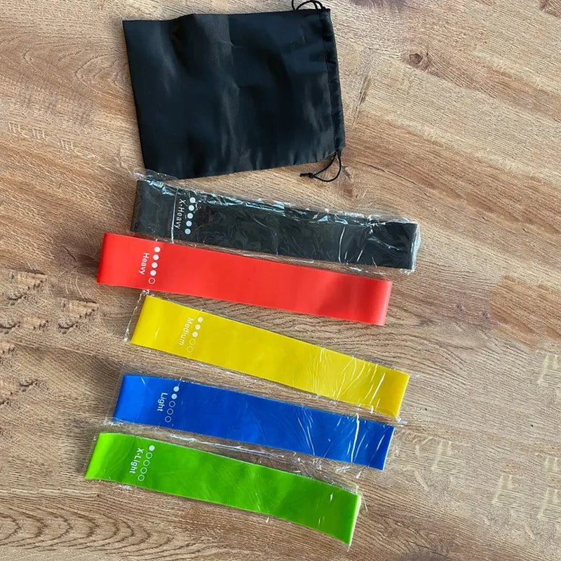 Bandas Elásticas de Resistência | Faixa Elástica TPE para Treino de Força, Yoga e Academia