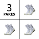 Meias de Futebol Antiderrapantes Unissex – Esportivas, Confortáveis e Respiráveis para Corrida, Ciclismo e Treino – Tamanho 38-44