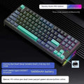 F87 Pro RGB | Teclado Mecânico AULA Gamer 87 Teclas, Bluetooth/USB/2.4G, Super Silencioso + HotSwap