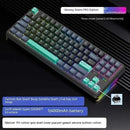 F87 Pro RGB | Teclado Mecânico AULA Gamer 87 Teclas, Bluetooth/USB/2.4G, Super Silencioso + HotSwap