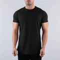 Camiseta Masculina de Treino YOUONGWEAR – Algodão com Elastano, Confortável, Respirável e Dry Fit para Academia e Corrida