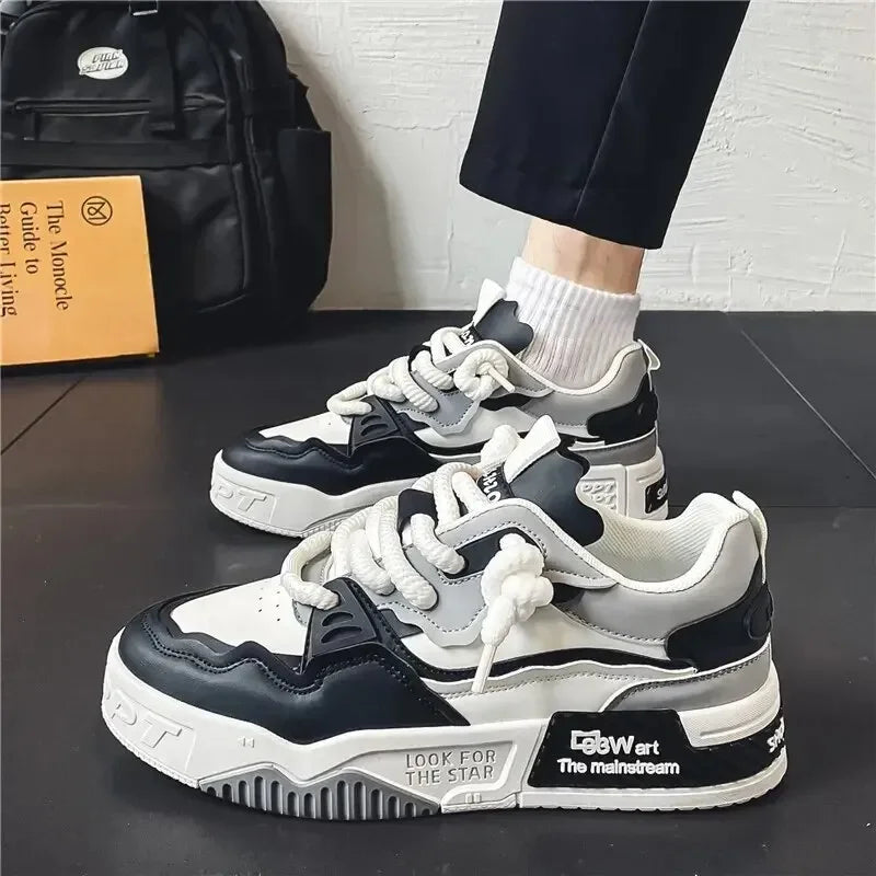 Tênis Masculino Fashion | Confortável com Sola Macia | Tênis de Corrida e Casual para Outono