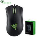 Mouse Gamer Razer com Fio – 6400DPI, 5 Botões, USB, Alta Precisão e Design Ergonômico