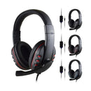 Fone de Ouvido Gamer com Fio 3.5mm com Microfone para PS4, PC e Celular – Headset para Jogos e Músicas