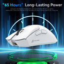 Attack Shark R1 – Mouse Gamer 18K DPI, RGB, Bluetooth + 2.4G + Fio