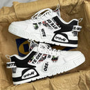 Tênis Masculino Casual em Couro – Skate, Corrida, Caminhada e Esportes | Sneakers de Luxo com Plataforma para Uso Diário e Outdoor