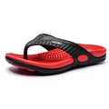 Chinelo Massageador Masculino de Verão – Sandália Respirável em EVA para Praia, Confortável, Tamanhos Grandes até 44
