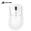 Attack Shark R1 – Mouse Gamer 18K DPI, RGB, Bluetooth + 2.4G + Fio