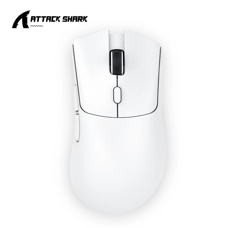 Attack Shark R1 – Mouse Gamer 18K DPI, RGB, Bluetooth + 2.4G + Fio