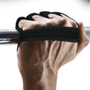 Luvas de Academia Powerlifting | Antiderrapante e Respirável | Luvas de Musculação com Proteção de Couro para Homens e Mulheres