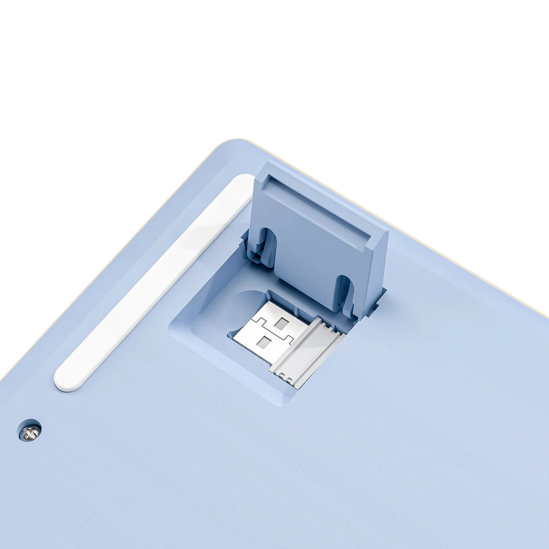 M87 Wireless Keyboard – Teclado Gamer Sem Fio 87 Teclas | Dual Mode, RGB Rainbow & PBT Premium