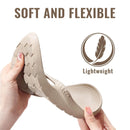 Crestar chinelos ortopédicos, verão novas sandálias eva para alívio da fascite plantar conforto unisex antiderrapante chinelos de praia