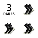 Meias de Futebol Antiderrapantes Unissex – Esportivas, Confortáveis e Respiráveis para Corrida, Ciclismo e Treino – Tamanho 38-44