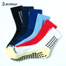 Meias de Futebol Antiderrapantes Unissex – Esportivas, Confortáveis e Respiráveis para Corrida, Ciclismo e Treino – Tamanho 38-44