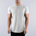 Camiseta Masculina de Treino YOUONGWEAR – Algodão com Elastano, Confortável, Respirável e Dry Fit para Academia e Corrida