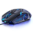 Silver Eagle G5 | Mouse Gamer Silencioso com 6 Botões + Iluminação RGB | Precisão, Estilo e Zero Ruído!