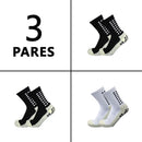 Meias de Futebol Antiderrapantes Unissex – Esportivas, Confortáveis e Respiráveis para Corrida, Ciclismo e Treino – Tamanho 38-44