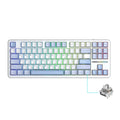 F87 Pro RGB | Teclado Mecânico AULA Gamer 87 Teclas, Bluetooth/USB/2.4G, Super Silencioso + HotSwap