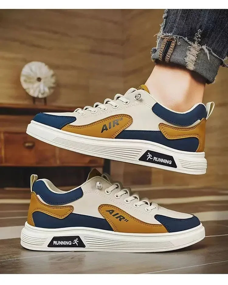 Sapatos Masculinos de Couro DUTRIEUX 2025 – Moda Casual, Conforto e Cano Baixo para Dia a Dia e Esportes
