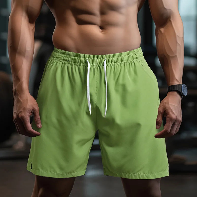 Shorts Masculinos de Treino Rápida Secagem – Confortáveis, Elásticos e Leves para Academia, Corrida e Esportes | Kizarco