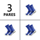 Meias de Futebol Antiderrapantes Unissex – Esportivas, Confortáveis e Respiráveis para Corrida, Ciclismo e Treino – Tamanho 38-44