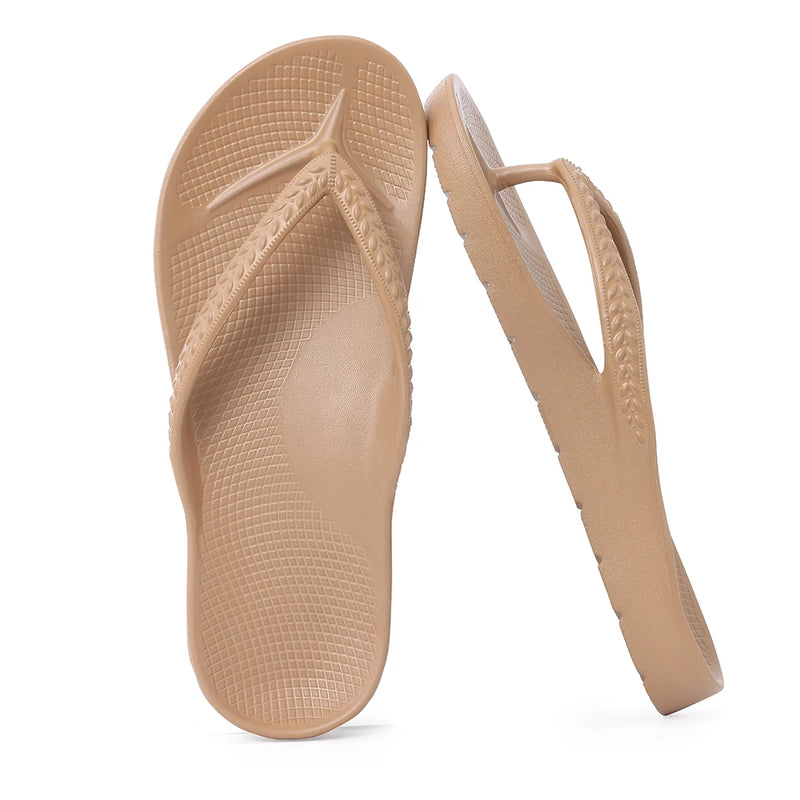 Crestar chinelos ortopédicos, verão novas sandálias eva para alívio da fascite plantar conforto unisex antiderrapante chinelos de praia