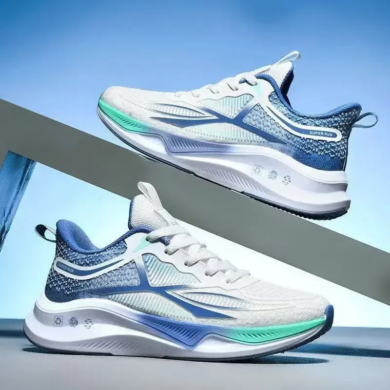 Tênis Masculino para Corrida e Caminhada – Leve, Confortável, Respirável e com Cadarço