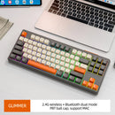 M87 Wireless Keyboard – Teclado Gamer Sem Fio 87 Teclas | Dual Mode, RGB Rainbow & PBT Premium